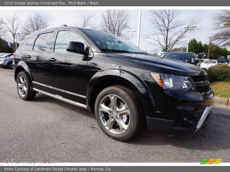 Pitch Black / Black 2016 Dodge Journey Crossroad Plus