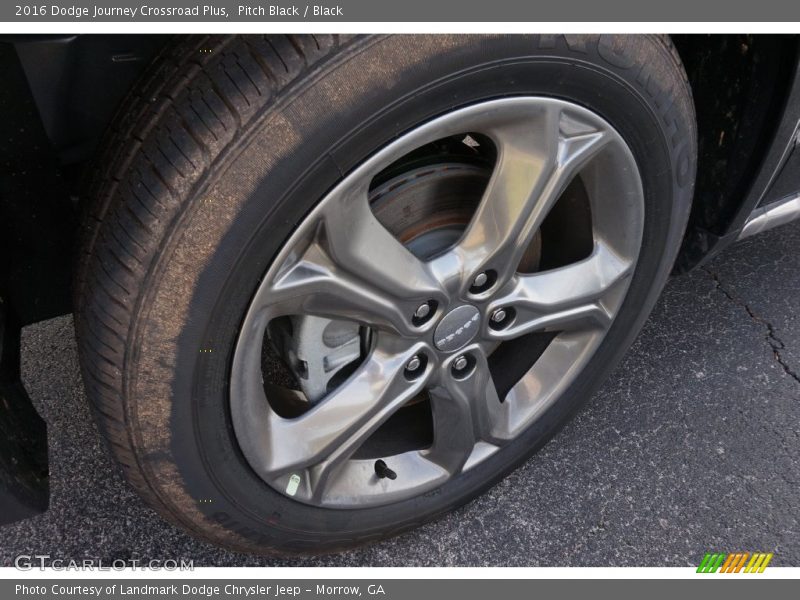 Pitch Black / Black 2016 Dodge Journey Crossroad Plus