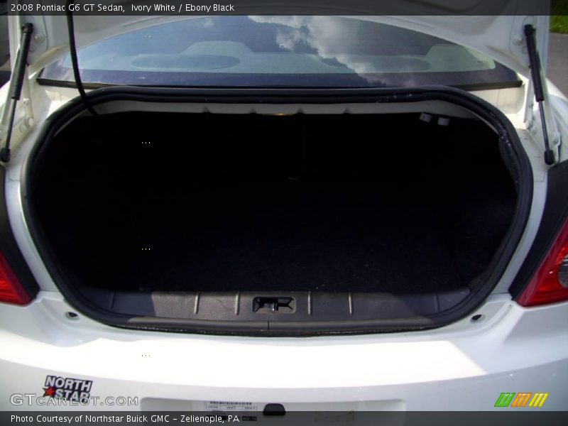 Ivory White / Ebony Black 2008 Pontiac G6 GT Sedan