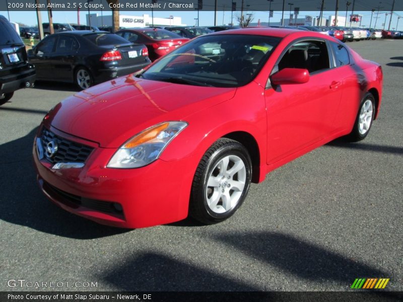 Code Red Metallic / Charcoal 2009 Nissan Altima 2.5 S Coupe