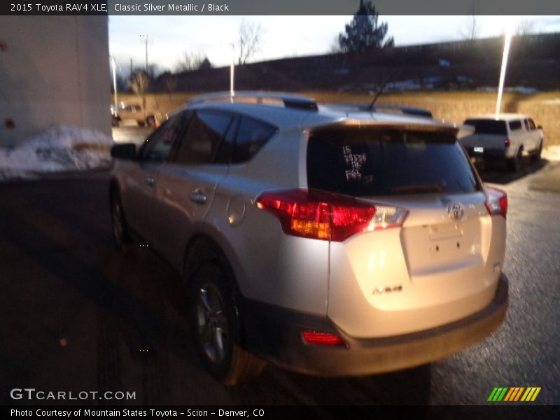 Classic Silver Metallic / Black 2015 Toyota RAV4 XLE