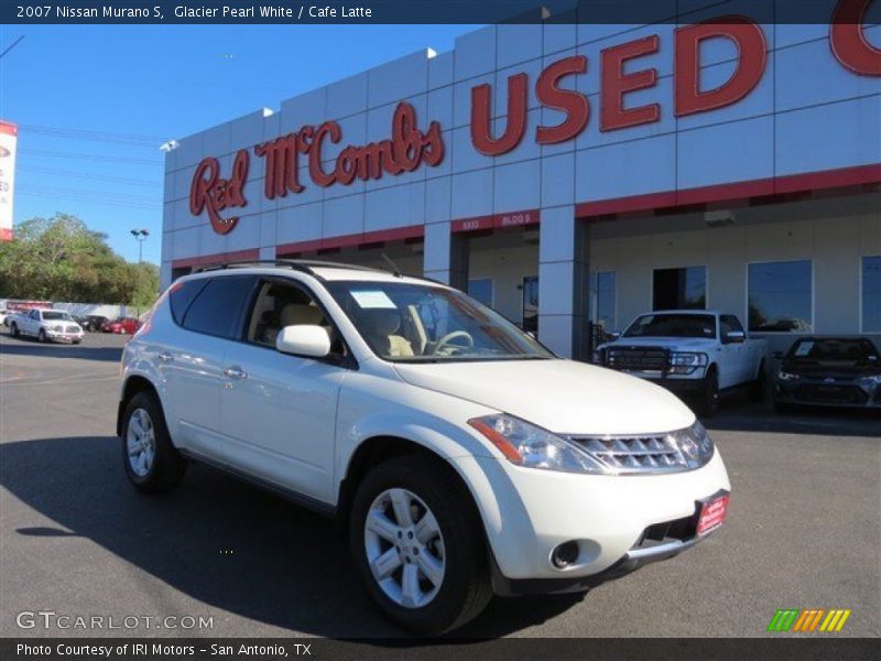 Glacier Pearl White / Cafe Latte 2007 Nissan Murano S