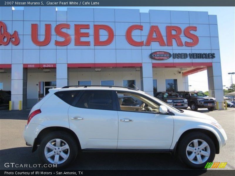 Glacier Pearl White / Cafe Latte 2007 Nissan Murano S