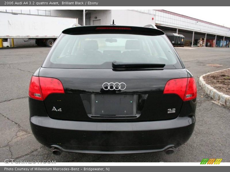 Brilliant Black / Ebony 2006 Audi A4 3.2 quattro Avant