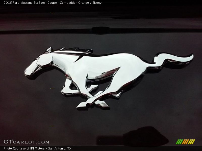 Competition Orange / Ebony 2016 Ford Mustang EcoBoost Coupe