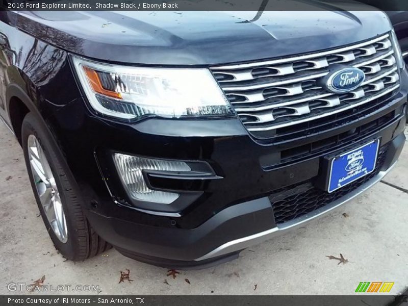 Shadow Black / Ebony Black 2016 Ford Explorer Limited