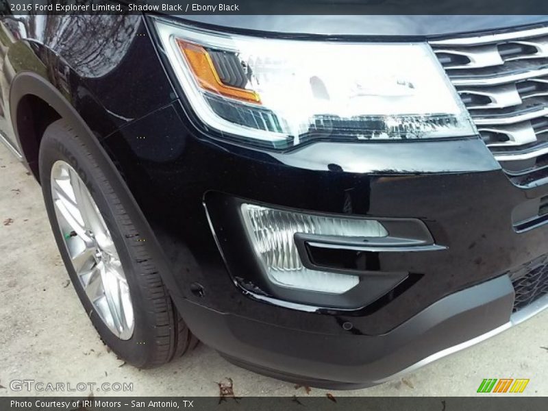 Shadow Black / Ebony Black 2016 Ford Explorer Limited