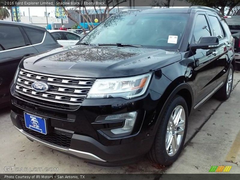 Shadow Black / Ebony Black 2016 Ford Explorer Limited