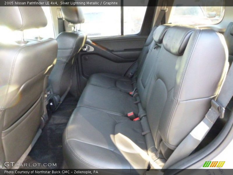 Silver Lightning Metallic / Graphite 2005 Nissan Pathfinder LE 4x4