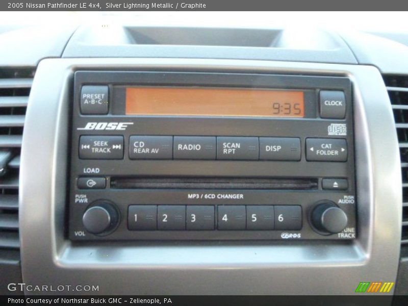 Silver Lightning Metallic / Graphite 2005 Nissan Pathfinder LE 4x4