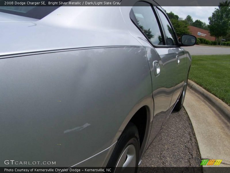 Bright Silver Metallic / Dark/Light Slate Gray 2008 Dodge Charger SE