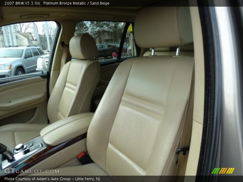 Platinum Bronze Metallic / Sand Beige 2007 BMW X5 3.0si