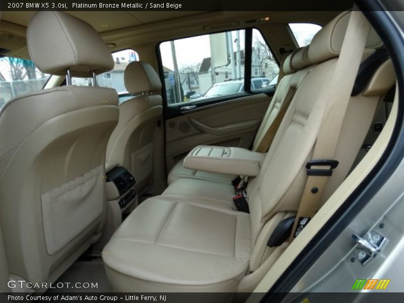 Platinum Bronze Metallic / Sand Beige 2007 BMW X5 3.0si