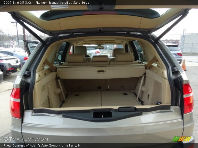 Platinum Bronze Metallic / Sand Beige 2007 BMW X5 3.0si