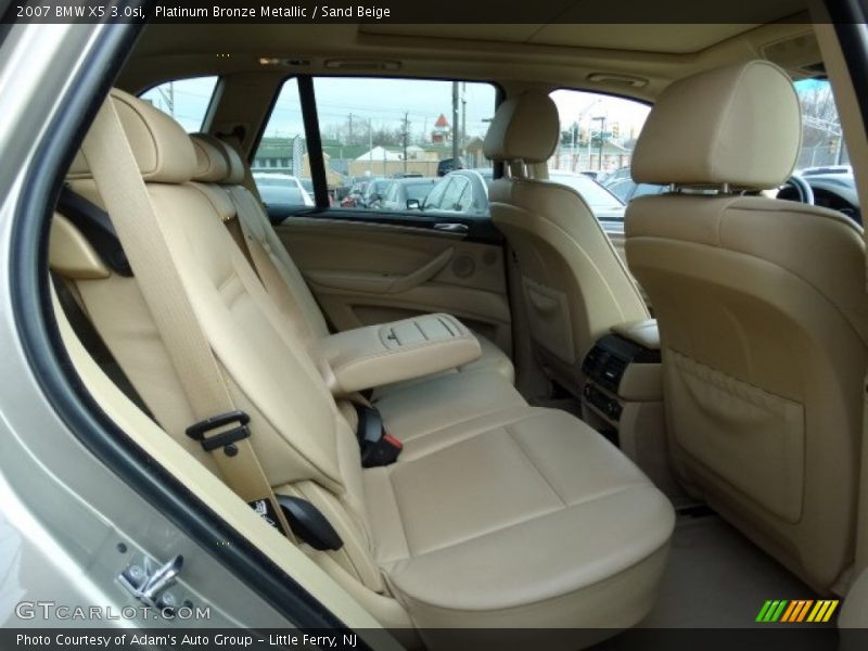 Platinum Bronze Metallic / Sand Beige 2007 BMW X5 3.0si