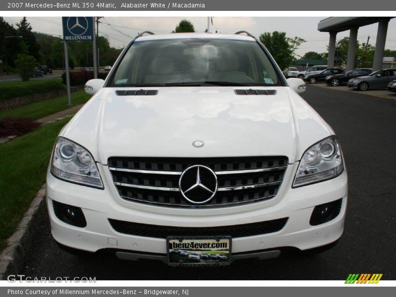 Alabaster White / Macadamia 2007 Mercedes-Benz ML 350 4Matic