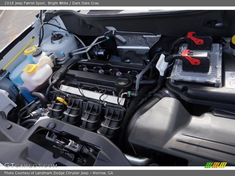 Bright White / Dark Slate Gray 2016 Jeep Patriot Sport