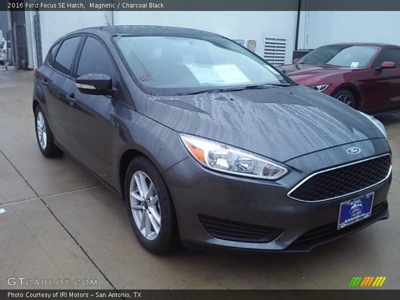 Magnetic / Charcoal Black 2016 Ford Focus SE Hatch