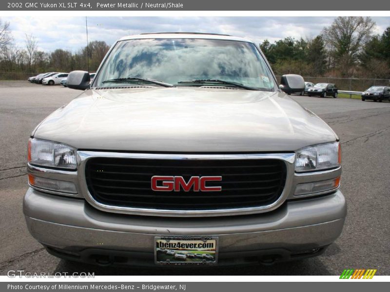 Pewter Metallic / Neutral/Shale 2002 GMC Yukon XL SLT 4x4