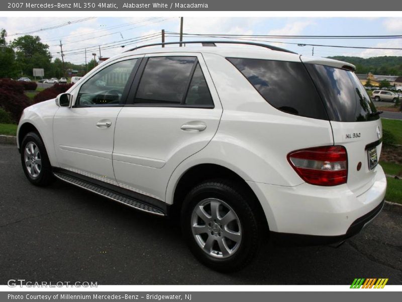 Alabaster White / Macadamia 2007 Mercedes-Benz ML 350 4Matic