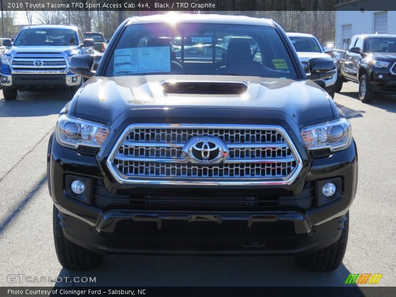 Black / TRD Graphite 2016 Toyota Tacoma TRD Sport Access Cab 4x4