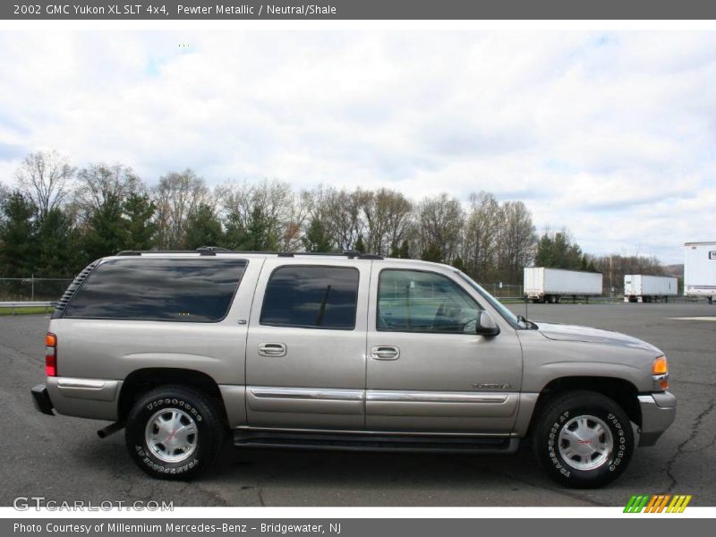 Pewter Metallic / Neutral/Shale 2002 GMC Yukon XL SLT 4x4