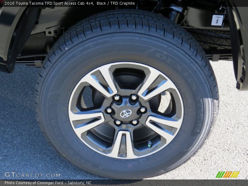  2016 Tacoma TRD Sport Access Cab 4x4 Wheel