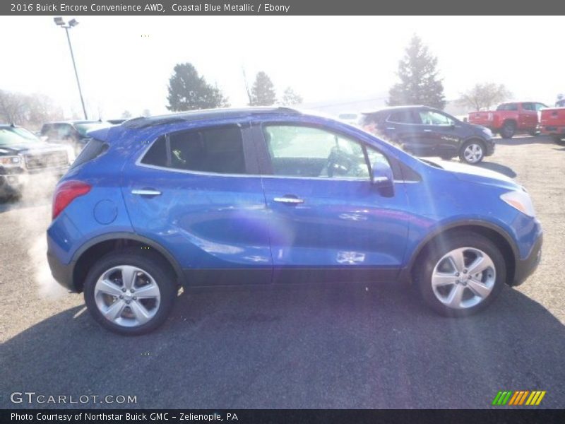 Coastal Blue Metallic / Ebony 2016 Buick Encore Convenience AWD