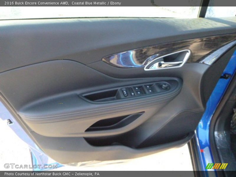 Coastal Blue Metallic / Ebony 2016 Buick Encore Convenience AWD