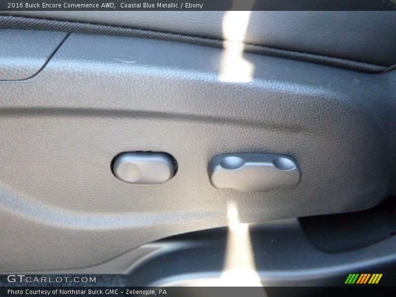 Coastal Blue Metallic / Ebony 2016 Buick Encore Convenience AWD