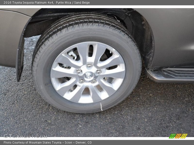 Pyrite Mica / Sand Beige 2016 Toyota Sequoia Platinum 4x4