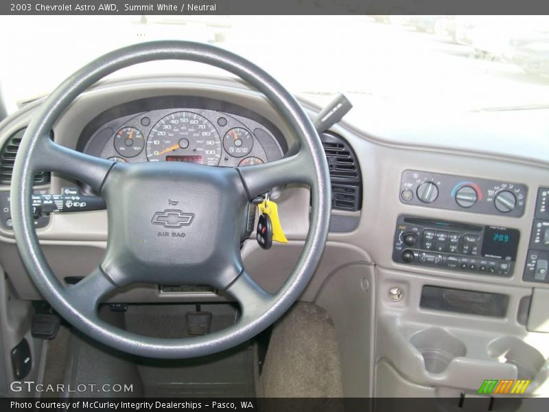 Summit White / Neutral 2003 Chevrolet Astro AWD