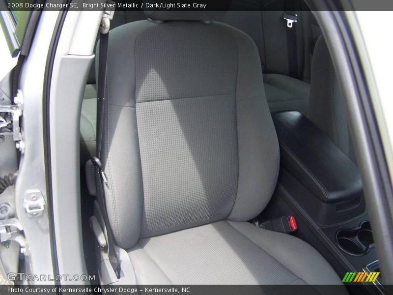 Bright Silver Metallic / Dark/Light Slate Gray 2008 Dodge Charger SE