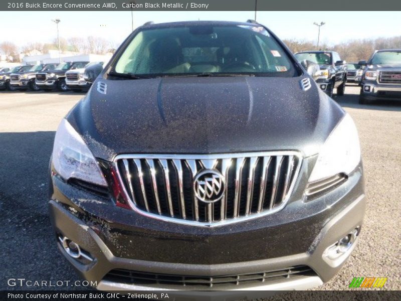 Carbon Black Metallic / Ebony 2016 Buick Encore Convenience AWD