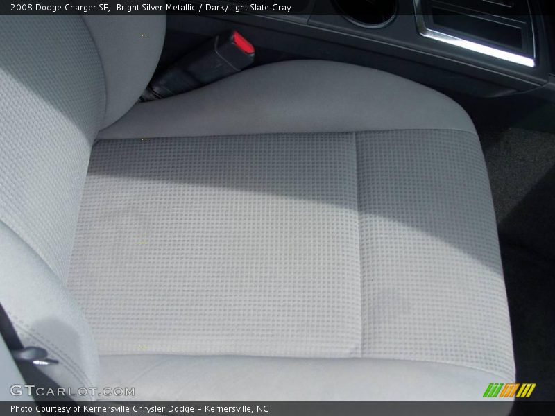 Bright Silver Metallic / Dark/Light Slate Gray 2008 Dodge Charger SE