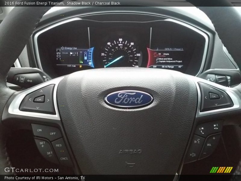 Shadow Black / Charcoal Black 2016 Ford Fusion Energi Titanium