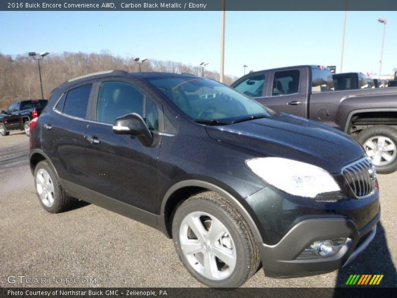 Carbon Black Metallic / Ebony 2016 Buick Encore Convenience AWD