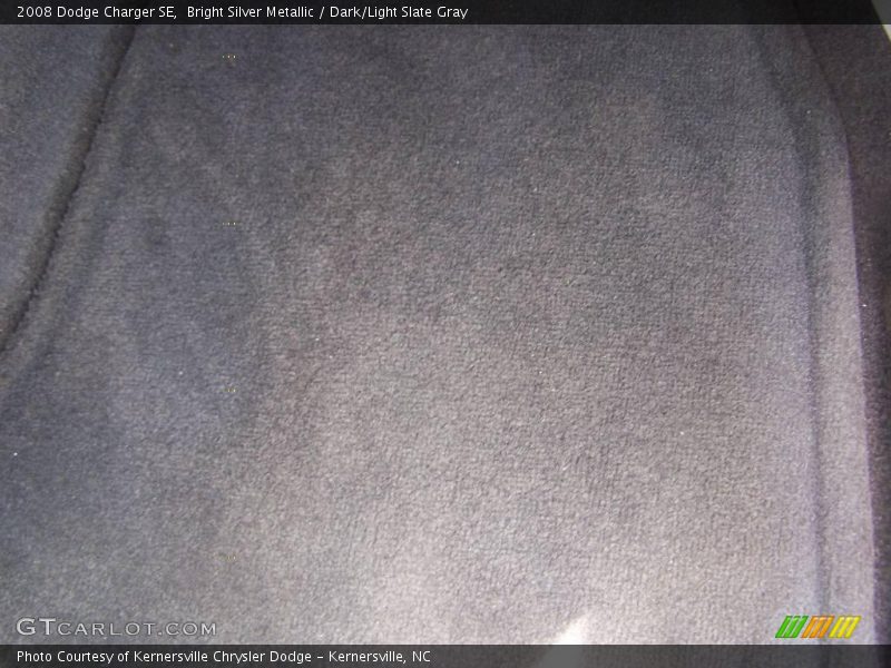 Bright Silver Metallic / Dark/Light Slate Gray 2008 Dodge Charger SE