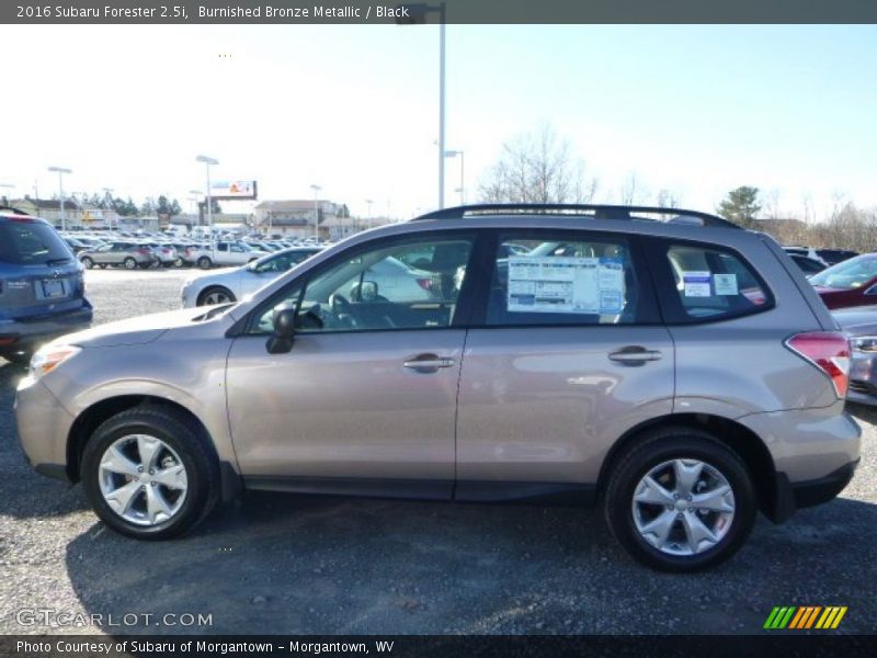 Burnished Bronze Metallic / Black 2016 Subaru Forester 2.5i