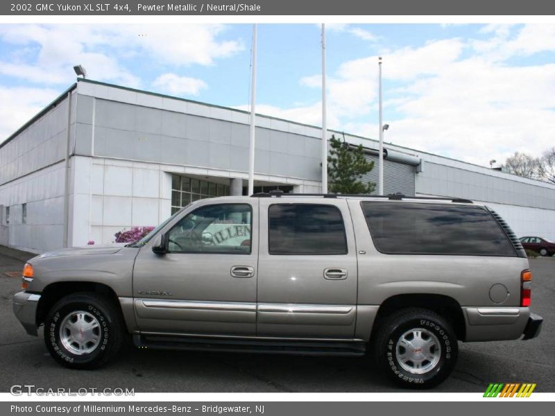 Pewter Metallic / Neutral/Shale 2002 GMC Yukon XL SLT 4x4