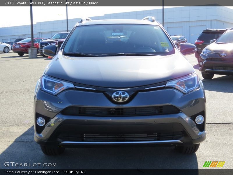 Magnetic Gray Metallic / Black 2016 Toyota RAV4 XLE