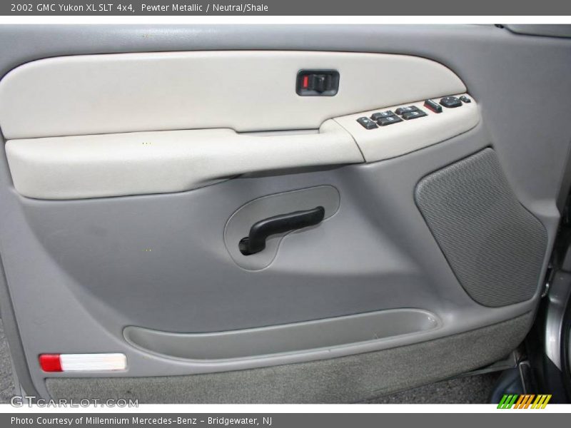 Pewter Metallic / Neutral/Shale 2002 GMC Yukon XL SLT 4x4