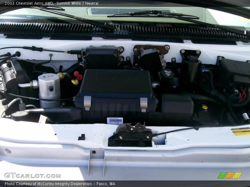 Summit White / Neutral 2003 Chevrolet Astro AWD