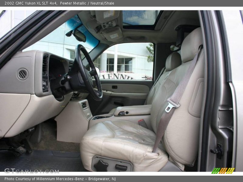 Pewter Metallic / Neutral/Shale 2002 GMC Yukon XL SLT 4x4