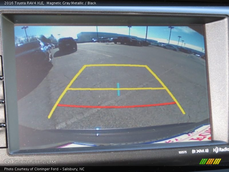 Magnetic Gray Metallic / Black 2016 Toyota RAV4 XLE