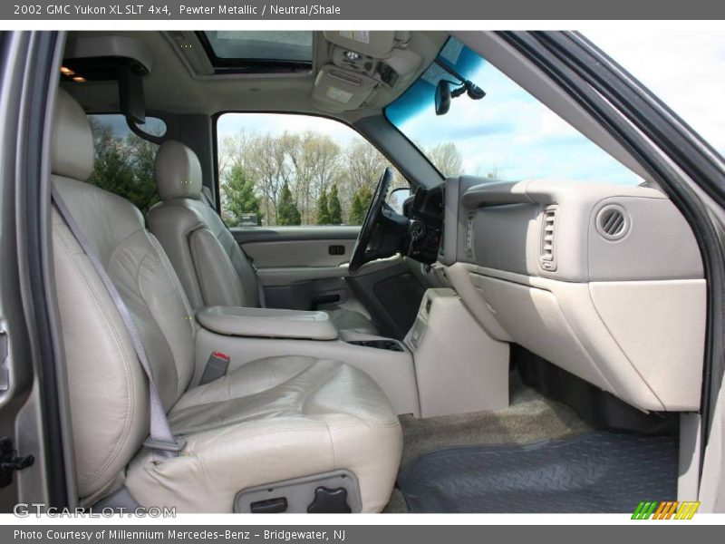 Pewter Metallic / Neutral/Shale 2002 GMC Yukon XL SLT 4x4