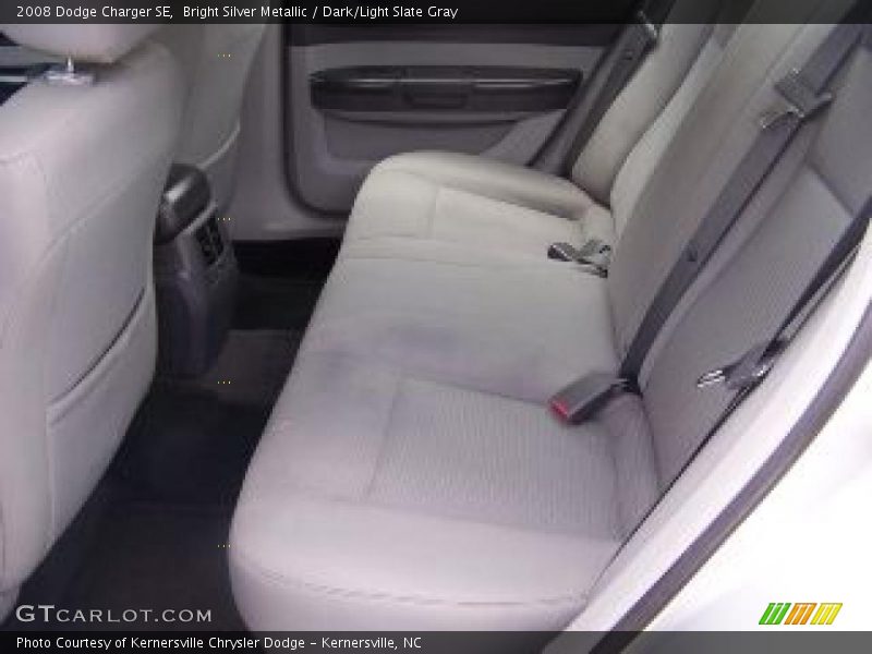 Bright Silver Metallic / Dark/Light Slate Gray 2008 Dodge Charger SE