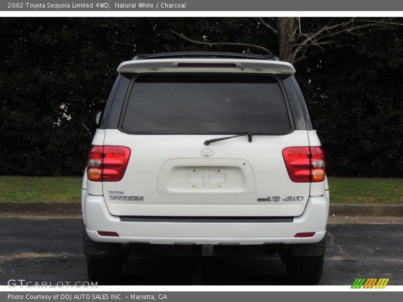 Natural White / Charcoal 2002 Toyota Sequoia Limited 4WD