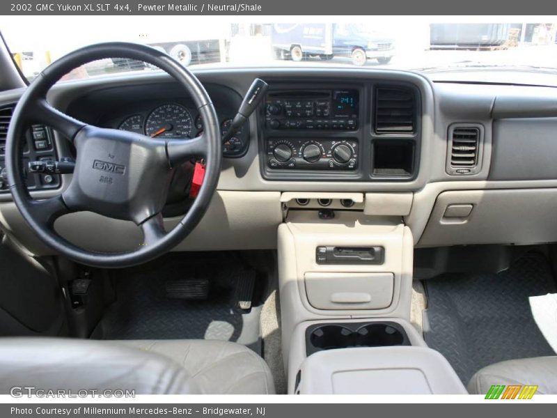 Pewter Metallic / Neutral/Shale 2002 GMC Yukon XL SLT 4x4