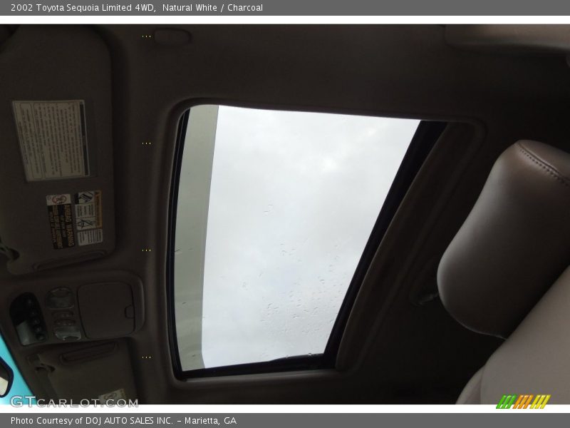 Natural White / Charcoal 2002 Toyota Sequoia Limited 4WD